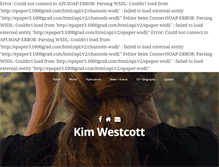Tablet Screenshot of kimwestcott.com